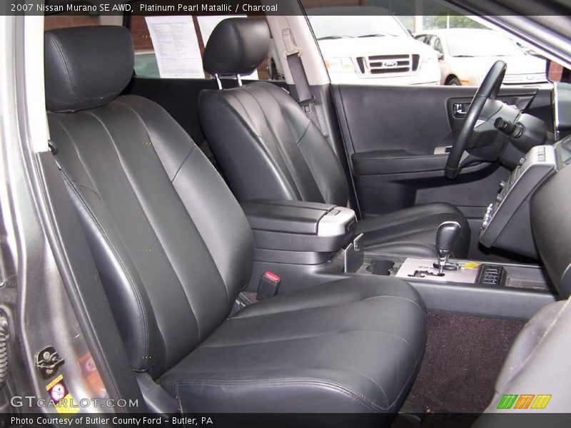 Platinum Pearl Matallic / Charcoal 2007 Nissan Murano SE AWD