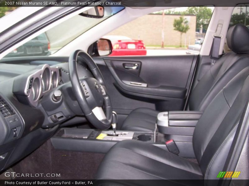 Platinum Pearl Matallic / Charcoal 2007 Nissan Murano SE AWD