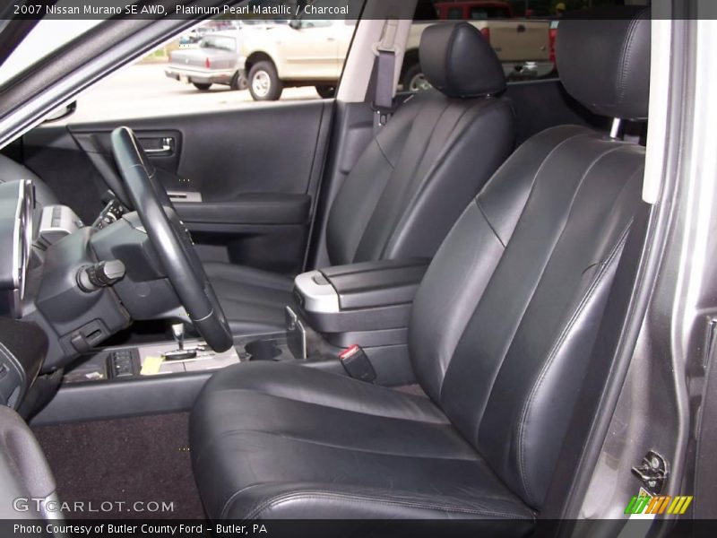 Platinum Pearl Matallic / Charcoal 2007 Nissan Murano SE AWD