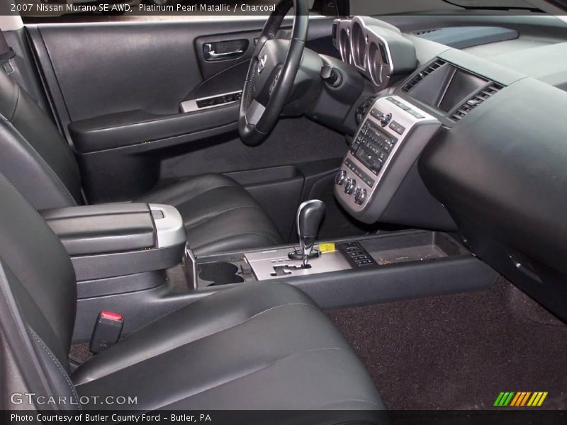 Platinum Pearl Matallic / Charcoal 2007 Nissan Murano SE AWD