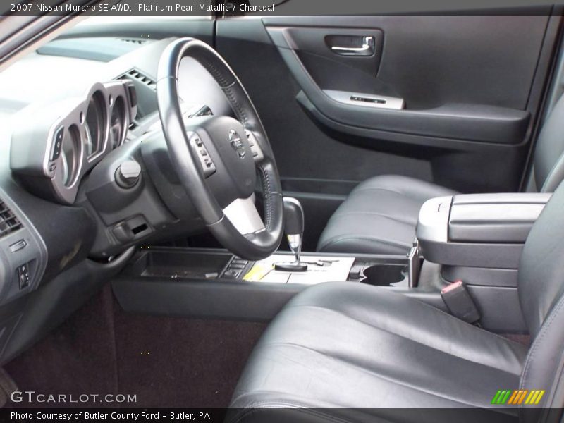 Platinum Pearl Matallic / Charcoal 2007 Nissan Murano SE AWD