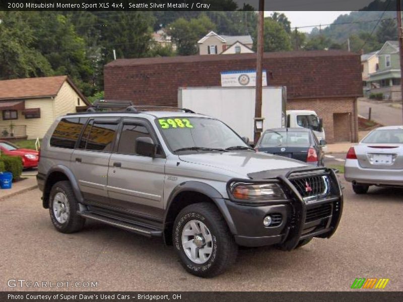 Seattle Silver Metallic / Gray 2000 Mitsubishi Montero Sport XLS 4x4