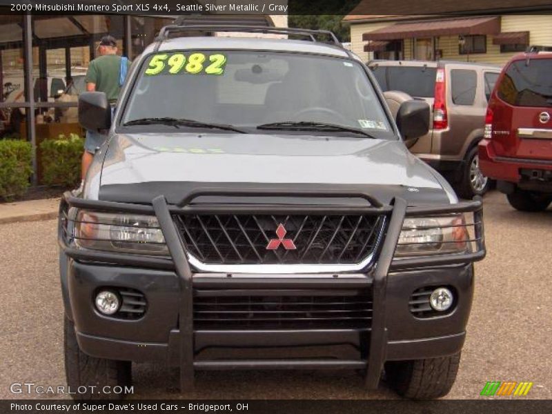 Seattle Silver Metallic / Gray 2000 Mitsubishi Montero Sport XLS 4x4