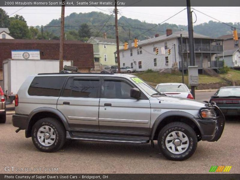 Seattle Silver Metallic / Gray 2000 Mitsubishi Montero Sport XLS 4x4