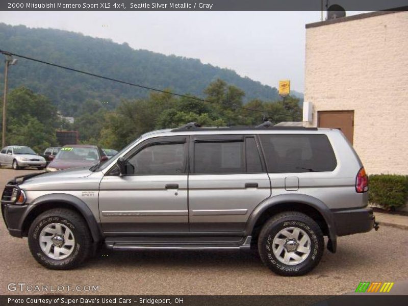 Seattle Silver Metallic / Gray 2000 Mitsubishi Montero Sport XLS 4x4
