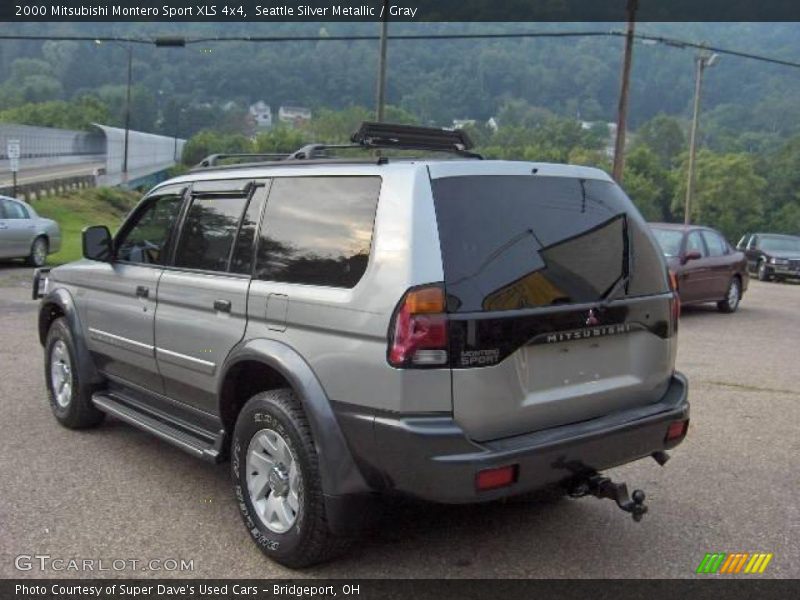 Seattle Silver Metallic / Gray 2000 Mitsubishi Montero Sport XLS 4x4