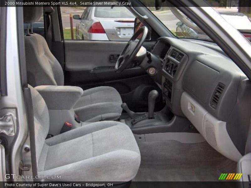 Seattle Silver Metallic / Gray 2000 Mitsubishi Montero Sport XLS 4x4