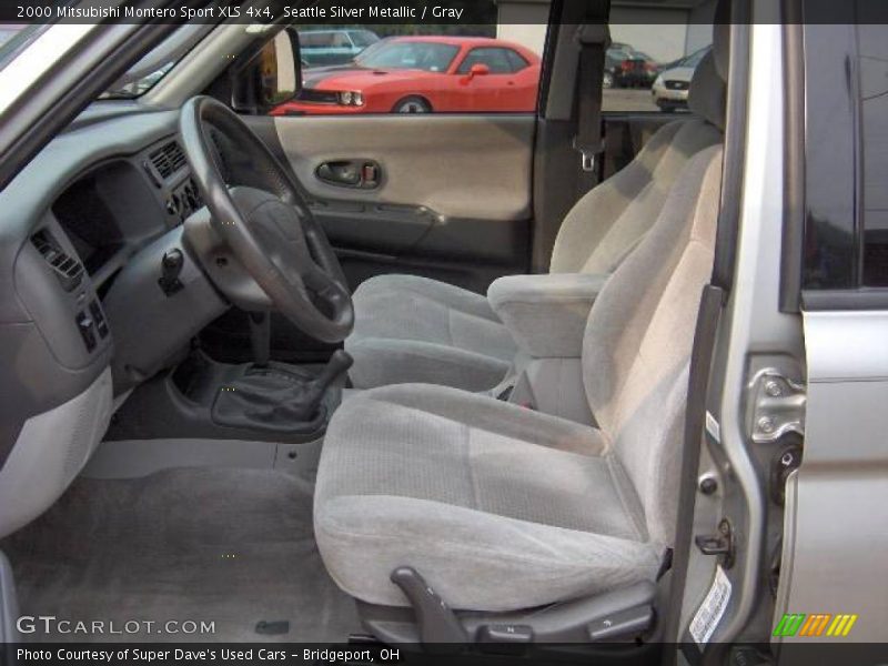 Seattle Silver Metallic / Gray 2000 Mitsubishi Montero Sport XLS 4x4