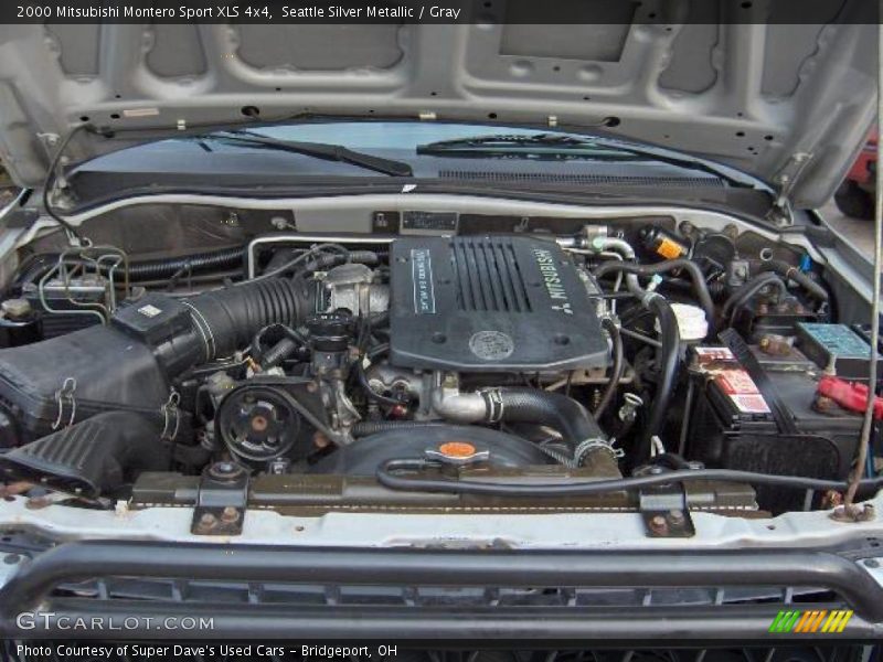 Seattle Silver Metallic / Gray 2000 Mitsubishi Montero Sport XLS 4x4