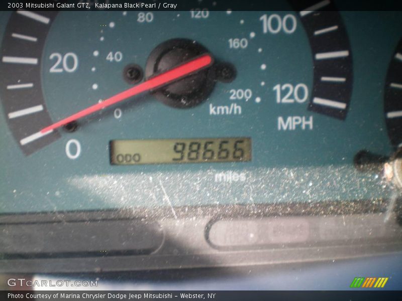Kalapana Black Pearl / Gray 2003 Mitsubishi Galant GTZ