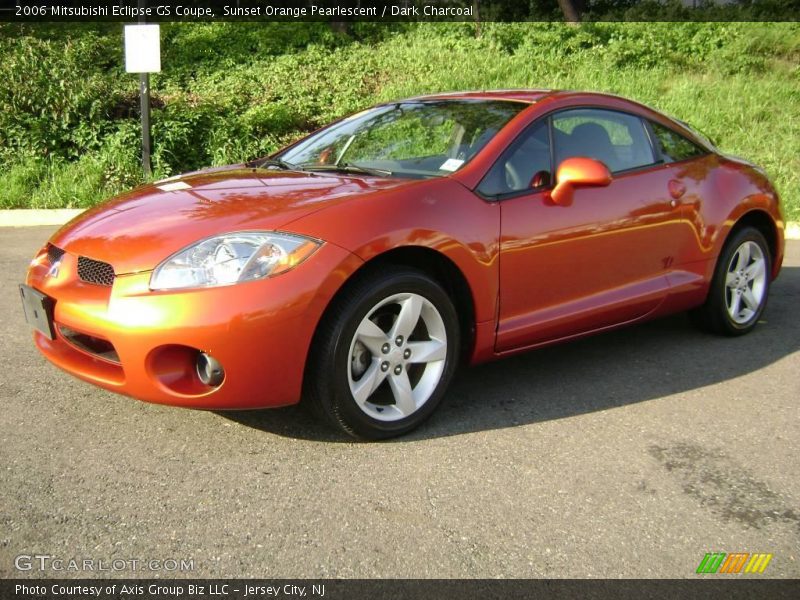 Sunset Orange Pearlescent / Dark Charcoal 2006 Mitsubishi Eclipse GS Coupe