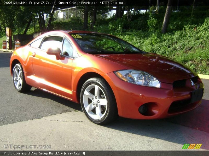 Sunset Orange Pearlescent / Dark Charcoal 2006 Mitsubishi Eclipse GS Coupe