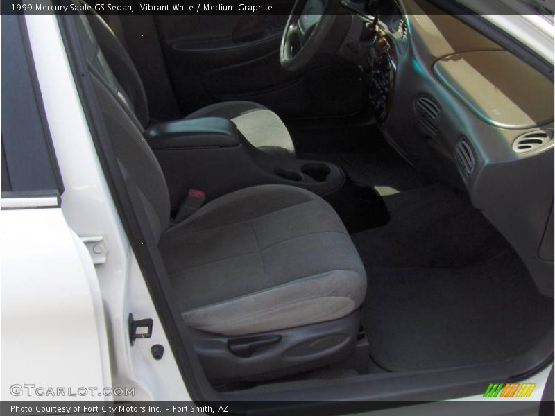 Vibrant White / Medium Graphite 1999 Mercury Sable GS Sedan