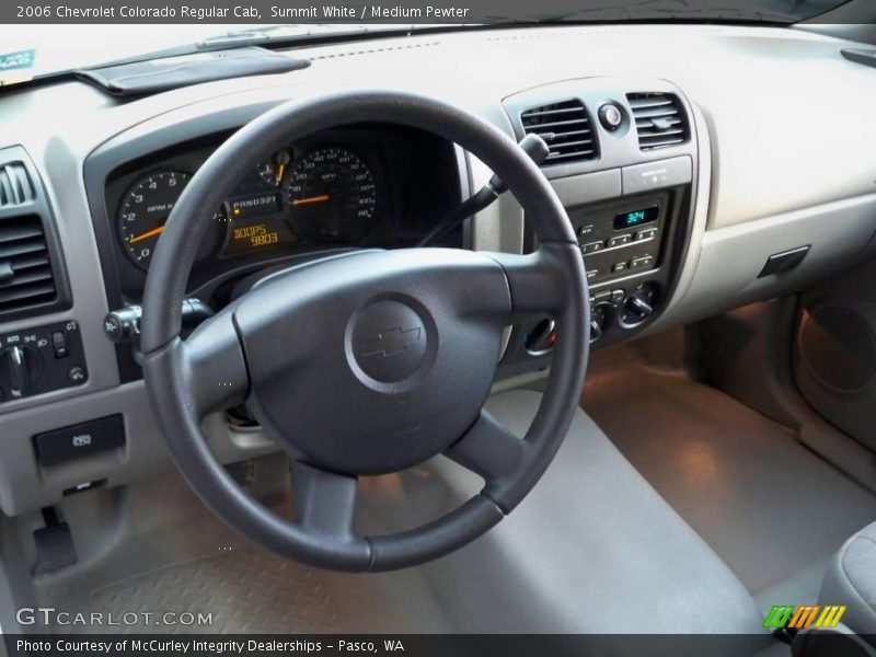 Summit White / Medium Pewter 2006 Chevrolet Colorado Regular Cab