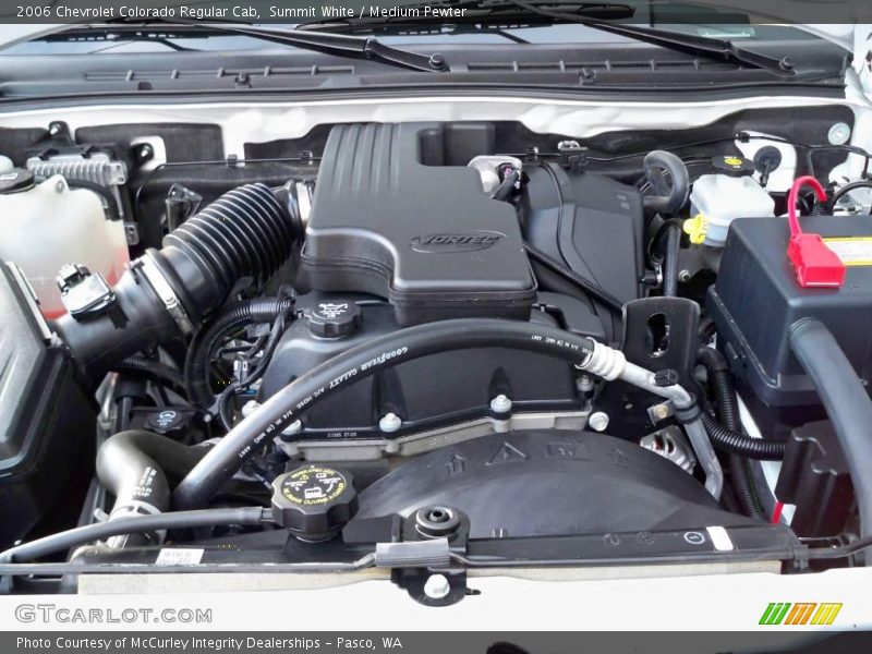 Summit White / Medium Pewter 2006 Chevrolet Colorado Regular Cab
