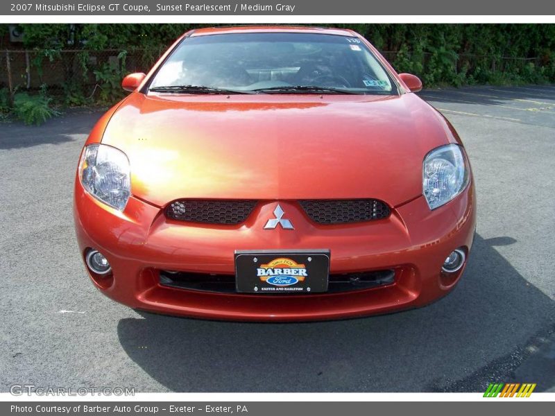 Sunset Pearlescent / Medium Gray 2007 Mitsubishi Eclipse GT Coupe