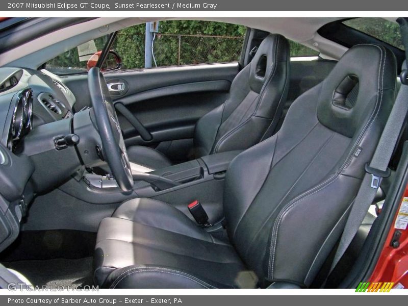 Sunset Pearlescent / Medium Gray 2007 Mitsubishi Eclipse GT Coupe