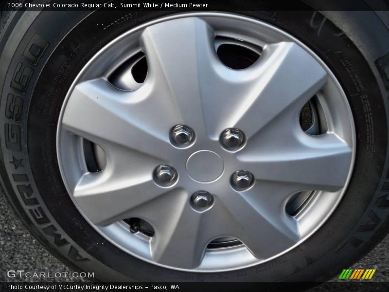 Summit White / Medium Pewter 2006 Chevrolet Colorado Regular Cab
