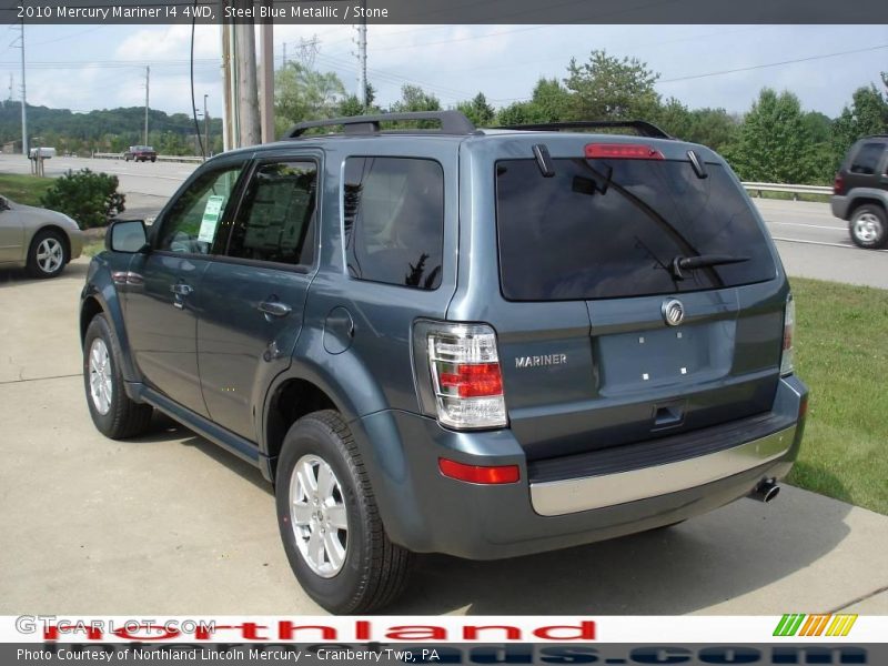 Steel Blue Metallic / Stone 2010 Mercury Mariner I4 4WD