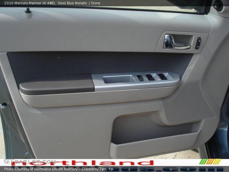 Steel Blue Metallic / Stone 2010 Mercury Mariner I4 4WD