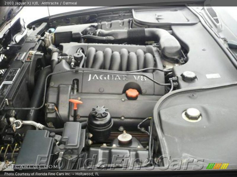 Anthracite / Oatmeal 2003 Jaguar XJ XJ8