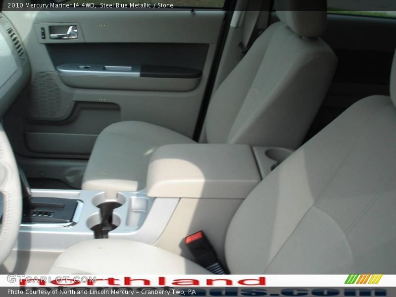 Steel Blue Metallic / Stone 2010 Mercury Mariner I4 4WD