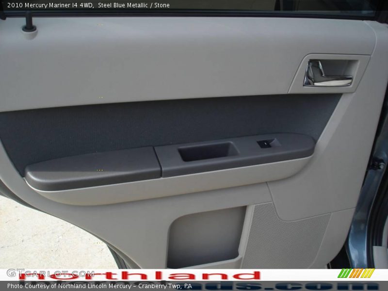 Steel Blue Metallic / Stone 2010 Mercury Mariner I4 4WD
