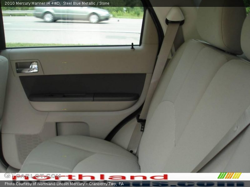 Steel Blue Metallic / Stone 2010 Mercury Mariner I4 4WD