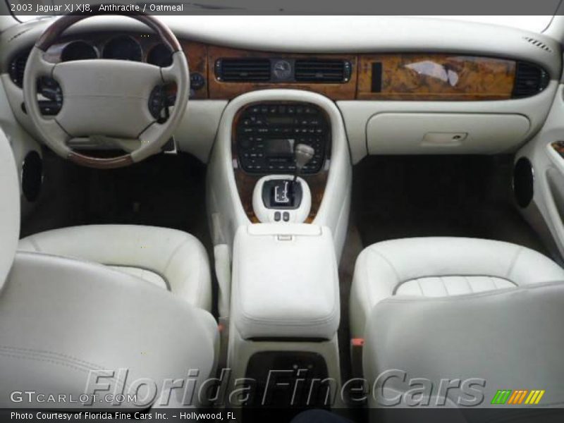 Anthracite / Oatmeal 2003 Jaguar XJ XJ8