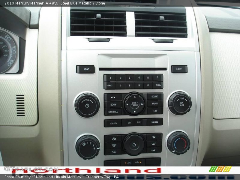 Steel Blue Metallic / Stone 2010 Mercury Mariner I4 4WD