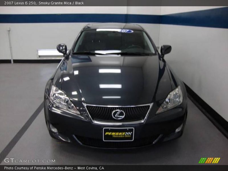 Smoky Granite Mica / Black 2007 Lexus IS 250