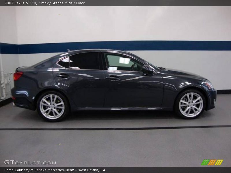 Smoky Granite Mica / Black 2007 Lexus IS 250