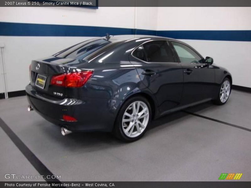 Smoky Granite Mica / Black 2007 Lexus IS 250