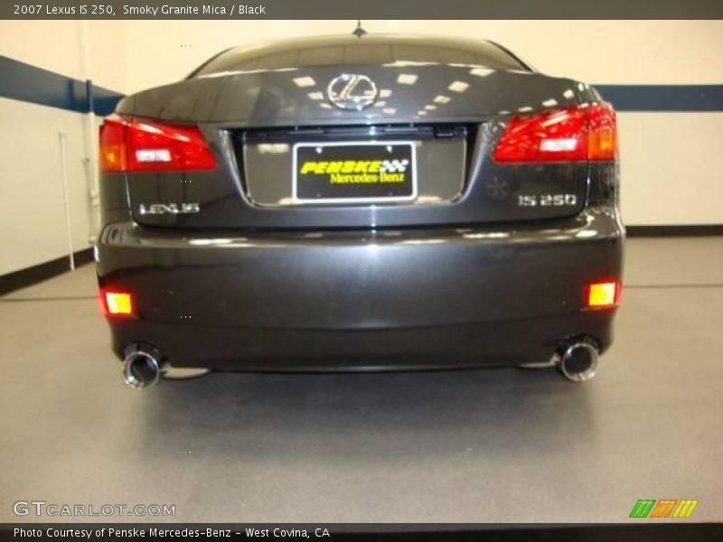 Smoky Granite Mica / Black 2007 Lexus IS 250