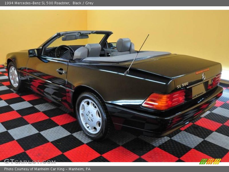 Black / Grey 1994 Mercedes-Benz SL 500 Roadster