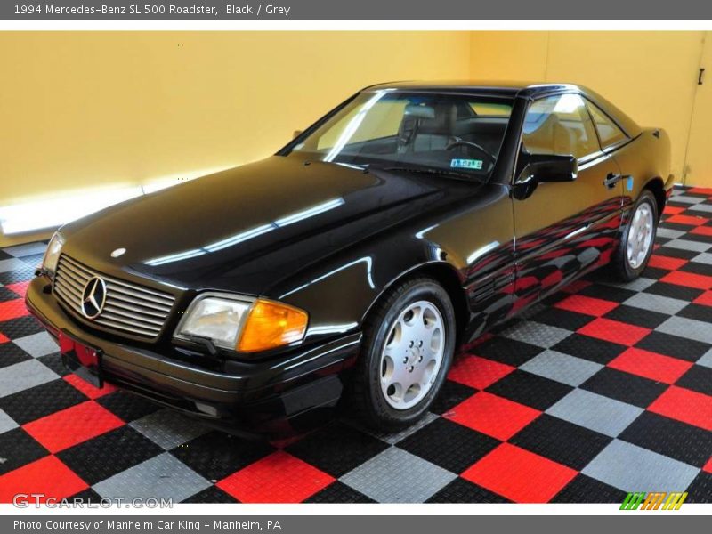 Black / Grey 1994 Mercedes-Benz SL 500 Roadster