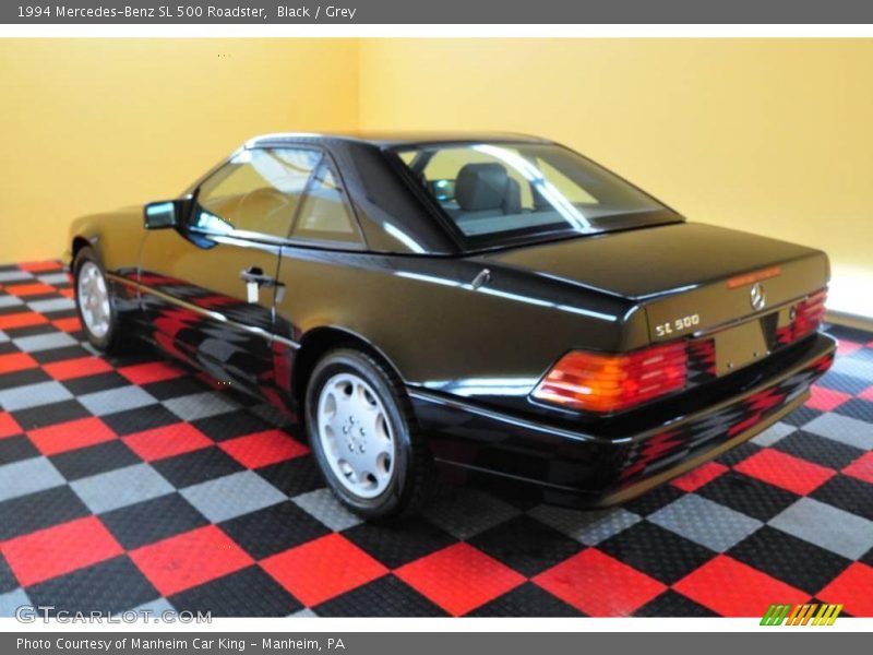 Black / Grey 1994 Mercedes-Benz SL 500 Roadster