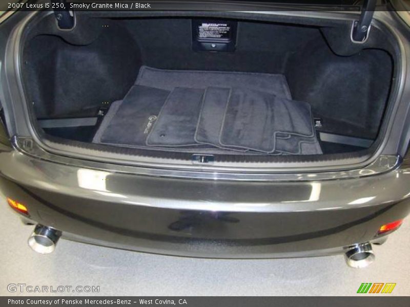 Smoky Granite Mica / Black 2007 Lexus IS 250