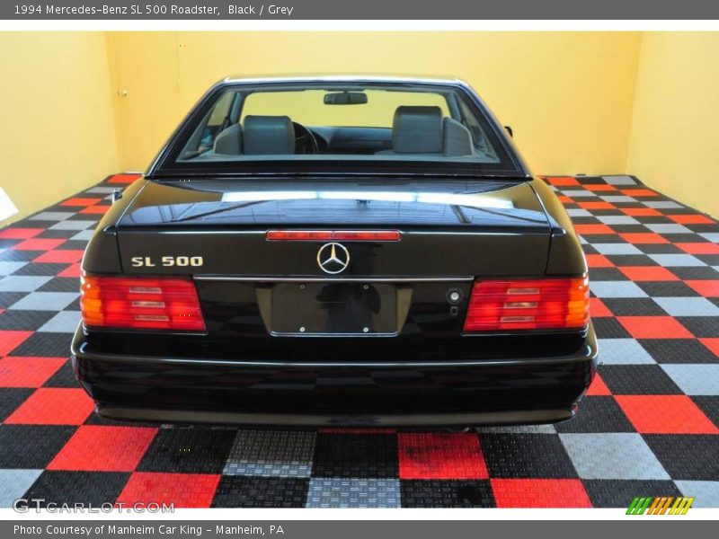 Black / Grey 1994 Mercedes-Benz SL 500 Roadster