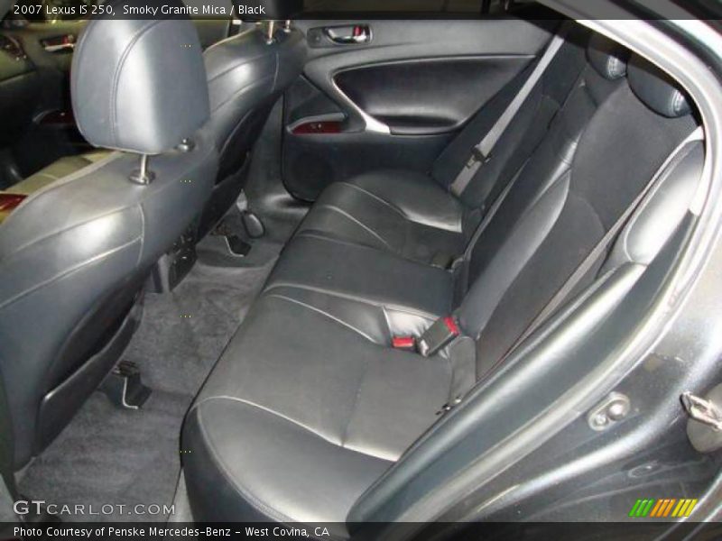 Smoky Granite Mica / Black 2007 Lexus IS 250