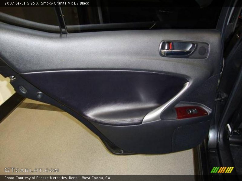 Smoky Granite Mica / Black 2007 Lexus IS 250