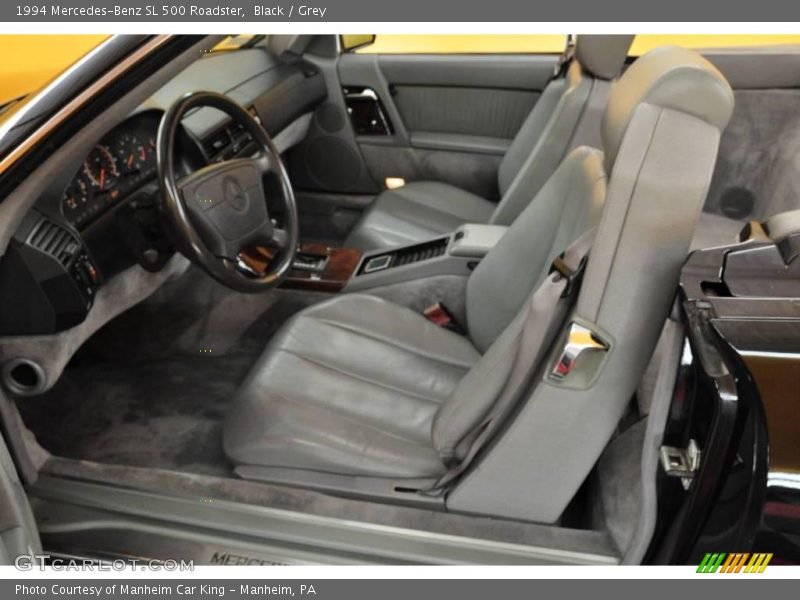 Black / Grey 1994 Mercedes-Benz SL 500 Roadster