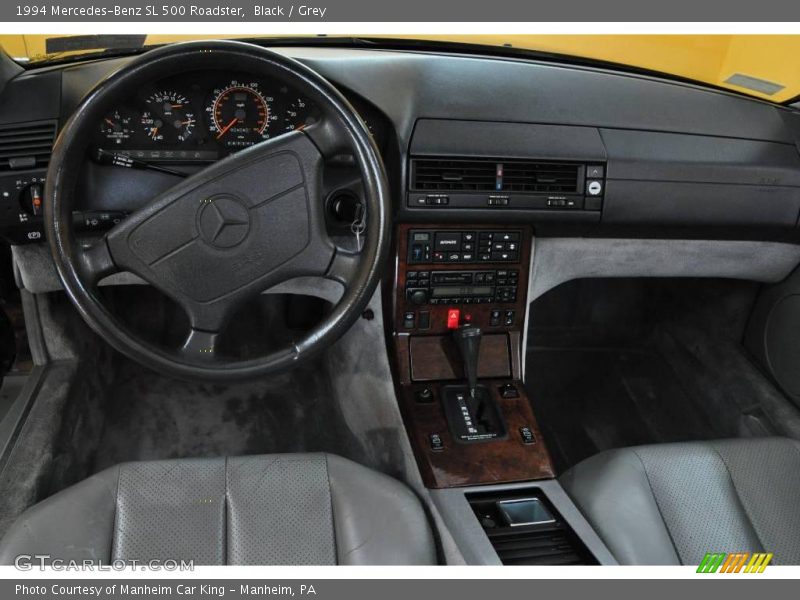 Black / Grey 1994 Mercedes-Benz SL 500 Roadster