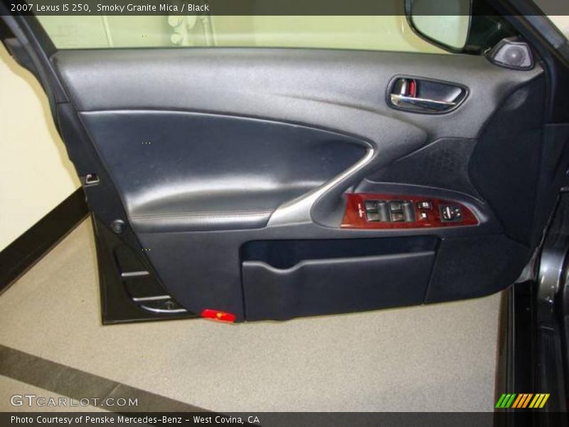 Smoky Granite Mica / Black 2007 Lexus IS 250