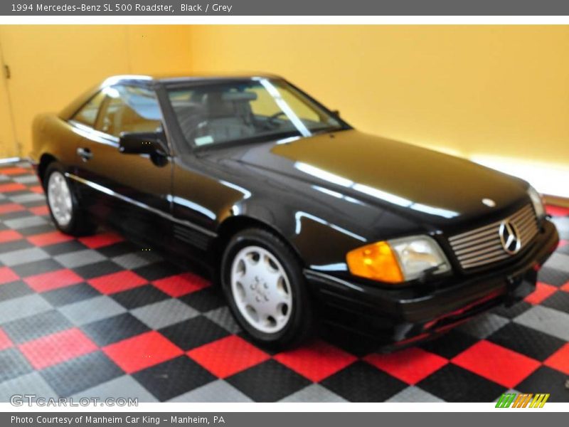 Black / Grey 1994 Mercedes-Benz SL 500 Roadster