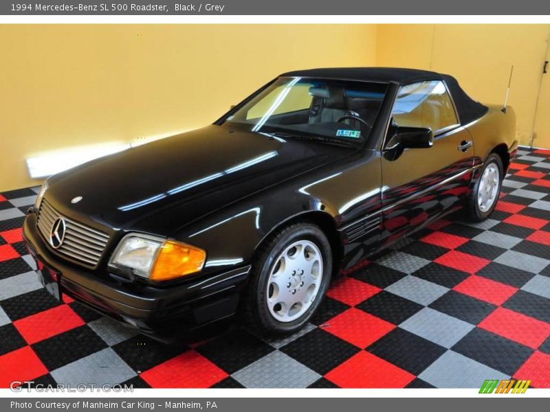 Black / Grey 1994 Mercedes-Benz SL 500 Roadster