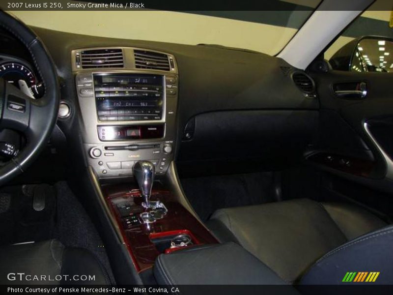 Smoky Granite Mica / Black 2007 Lexus IS 250