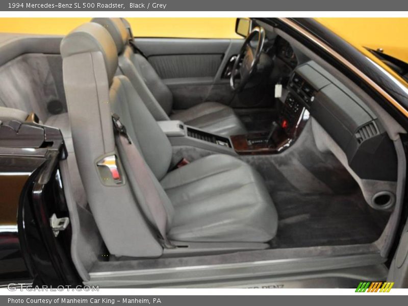 Black / Grey 1994 Mercedes-Benz SL 500 Roadster