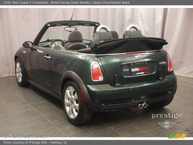 British Racing Green Metallic / Space Grey/Panther Black 2005 Mini Cooper S Convertible