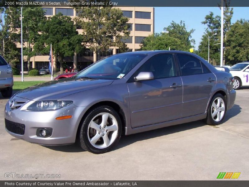 Tungsten Gray Metallic / Gray 2006 Mazda MAZDA6 s Sedan